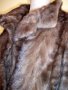 Палто от норка визон кафяво, снимка 6