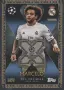 Колекционерска карта Topps Match Attax Extra – Marcelo UCL Decades Legend Relic (Real Madrid, снимка 1