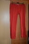 Пролетно - есенен памучен червен панталон, снимка 1 - Панталони - 42306105