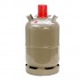 11 кг. газова бутилка за битова газ с ъглов кран, снимка 1