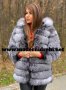 Дамско луксозно палто лисица код 316