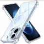 Xiaomi note 17, note 17 pro,note 17promax magsafe ударо-устойчив кейс clear, снимка 6