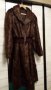 Естестен косъм Визон-нутрия дълго 122см палто, снимка 7