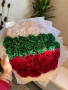Букети от вечни рози (сатенени рози)., снимка 1