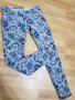 Двулицеви дънки Denim с принт цветя две лица, снимка 2