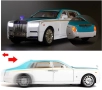 Метална кола светеща rolls royce phantom, снимка 5