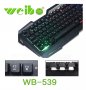 ГЕЙМЪРСКА КЛАВИАТУРА WEIBO - WB-539, снимка 3