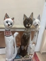 Котка от дърво . Намалени с дефект !, снимка 6