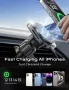 Магнитно бързо зарядно/ стойка за телефон от М6 15W , снимка 12