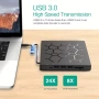 Външно CD/DVD записващо USB 3.0 Type C 8 в 1 устройство, снимка 3
