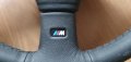 Bmw E30 M3 EVO 89' Sport Steering Wheel small 370mm Full Leather 2226086 м волан бмв е30 KBA 70121, снимка 12