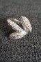 Масивен сребърен пръстен проба 925 с циркони , снимка 1 - Пръстени - 29143998