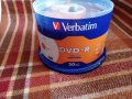 Verbatim DVD-R, 4.7 GB, 16x, AZO покритие, 50 броя в шпиндел, снимка 1 - DVD дискове - 37995173