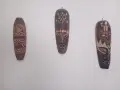 Дървени маски - 3 броя., снимка 1