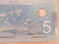 5 долара, Канада, 2013, нова, снимка 4
