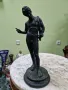 Стара страхотна антикварна френска бронзова фигура статуетка , снимка 2