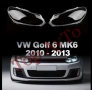 Стъкла за Фарове VW Голф 6 Golf 6 МК6 GTI R 2010-2013, снимка 1