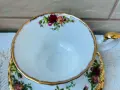 ROYAL ALBERT Красив троен сет за чай или дълго кафе от Англия , снимка 6