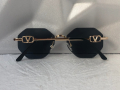 Valentino дамски слънчеви очила Осмоъгълник с верижка синджир, снимка 12