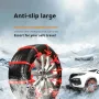 20бр. Вериги за сняг за автомобили, леки камиони, и SUV, снимка 7
