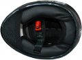 Каска за мотор protectWEAR, street design черно/червено, S 55-56 см, снимка 4