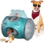 Akssup Интерактивна играчка за кучета, пъзелс с форма на роботу, търкалящ се дозатор за лакомства, снимка 1 - За кучета - 44435261