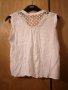 Нова плажна бяла блузка S размер лятна, снимка 2