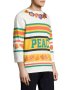 Paul Smith Embroidered Floral Peace Hockey Мъжка Блуза тип Пуловер size S, снимка 3