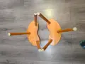 Ретро дървени столчета, снимка 3