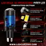 LED крушки H4 Mini с CSP LED технология – размер като оригиналната H4 крушка, снимка 2