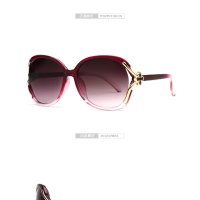 Дамски Слънчеви Очила с декорация на рамката и UV Защита, Различни цветове, снимка 5 - Слънчеви и диоптрични очила - 44173814