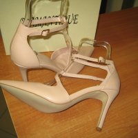 НАМАЛЕНИЕ-Дамски обувки м.3662  бежави, снимка 4 - Дамски елегантни обувки - 37068444