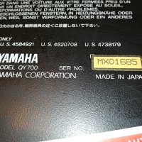 YAMAHA QY700 MUSIC SEQUENCER-MADE IN JAPAN 1405221743, снимка 15 - Ресийвъри, усилватели, смесителни пултове - 36759865