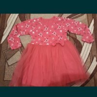 Детска цикламена рокличка, снимка 1 - Детски рокли и поли - 35009283