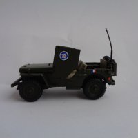  VICTORIA 1/43 JEEP WILLYS ИГРАЧКА КОЛИЧКА ВОЕНЕН МОДЕЛ ДЖИП, снимка 1 - Колекции - 44349883