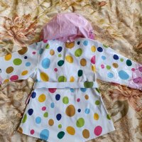 Дъждобран за момиче 2 год., снимка 3 - Бебешки якета и елеци - 36841283