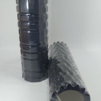Големи класически фоумролер 45x14 ЧЕРЕН ЦВЯТ 2 МОДЕЛА Foam roller, снимка 3 - Йога - 40765055
