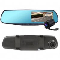 Много практична комбинация на огледало за автомобил с вграден 4.3 инчов монитор за задно виждане, на, снимка 2 - Аксесоари и консумативи - 31063576
