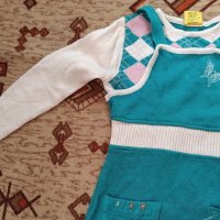 Красива плетена блузка/ туника, снимка 8 - Детски Блузи и туники - 30537203