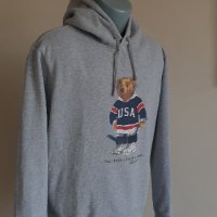 POLO Ralph Lauren Bear USA Hoodie Limited Edition Mens Size L ОРИГИНАЛ! Мъжки Суичър!, снимка 3 - Спортни дрехи, екипи - 44421215