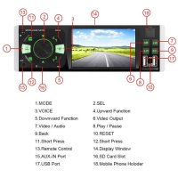 5 инча! DVD Pioneer Мултимедия за кола 1din multimediq za kola 1дин, снимка 5 - Аксесоари и консумативи - 20407297