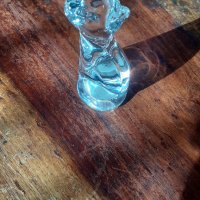 чешки кристал коте фигурка Бохемия, Bohemia Crystal, чисто нова, снимка 6 - Статуетки - 34498976