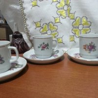 Стар български порцелан чашки за кафе , снимка 6 - Антикварни и старинни предмети - 42867571
