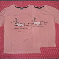 Тениски за мама и дете! 100% памук, снимка 8 - Детски тениски и потници - 36861433