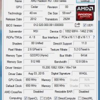 Видео карта AMD Radeon MSI HD 7350 512MB GDDR3 64bit PCI-E, снимка 10 - Видеокарти - 37431559