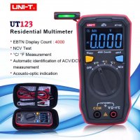 Мултицет UNI-T  UT123 + термо сонда + детектор кабели  + кутия , за носене , снимка 1 - Други инструменти - 32021371
