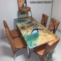 Турски трапезни маси с 6 стола , снимка 7 - Маси - 38364310