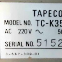 Sony TC-K35 Stereo Cassette Deck, снимка 3 - Декове - 44328179