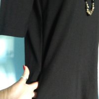 Маркова рокля тип туника с джобове "H&M" basic / голям размер , снимка 3 - Рокли - 42414161