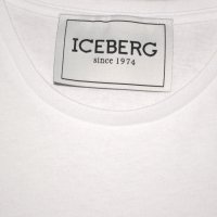 Iceberg - мъжка тениска, размер М, снимка 2 - Тениски - 39881532